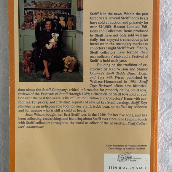 Steiff Toys Revisited by Jean Wilson Information & Price Guide - Picture 2 of 3